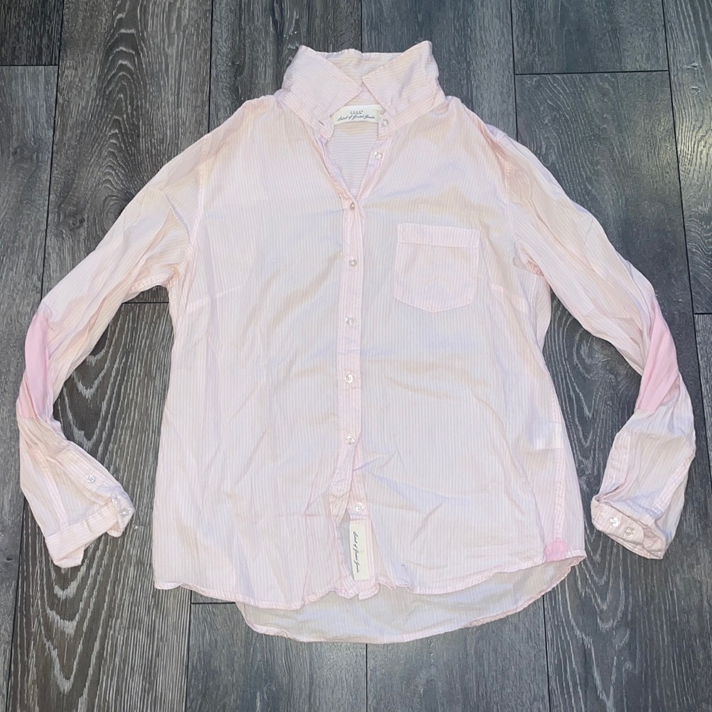 Bubblegum Pink Striped Dress Shirt